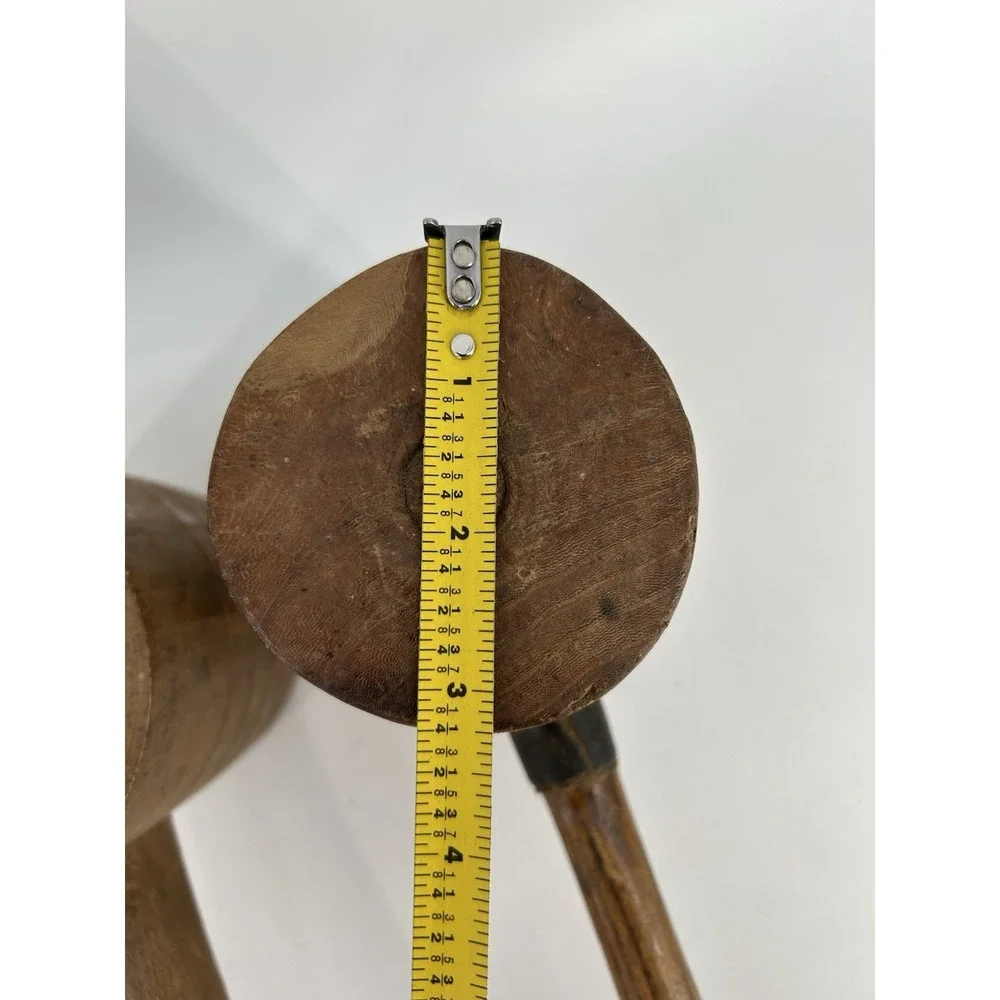 Antique Barrel Head Wooden Mallet 11